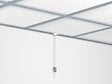 ARTITEQ - Pack de 10 attaches de suspension blanches pour faux plafond 4kg - Artiteq - vignette