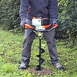 GT GARDEN - Tarière thermique 52 cm3, 3 CV + mèche 60 mm - vignette