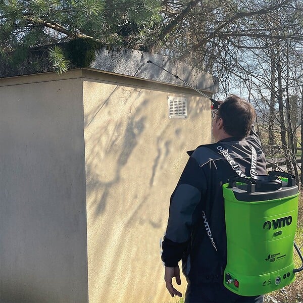 VITO - Lance télescopique pour Pulvérisateur de jardin Extensible de 1,47 à 2,70 m Lance jardin Toitures Espaces verts VITO - large