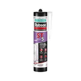 HENKEL - Mastic sanitaire multi-usages ST5 RUBSON - Coloris: gris clair - large