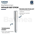 GROHE - Mitigeur mécanique Start Loop avec colonnettes + Douchette 1 jet Vitalio Get Stick + Flexible 1750 mm - vignette