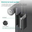 EMKE - EMKE Radiateur Chauffage Central 63 x 100 cm 712W Connexion Centrale 50 mm – Radiateur Eau Chaude Mural en Acier Anthracite - vignette