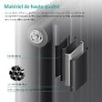 EMKE - EMKE Radiateur Chauffage Central Vertical 63 x 100 cm 1308W Double Panneau en Acier Anthracite – Radiateur Eau Chaude Mural Design - vignette