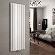 EMKE - EMKE Radiateur Chauffage Central 160 x 53 cm 877 W Connexion Centrale 50 mm – Radiateur Eau Chaude Mural en Acier Blanc - vignette