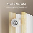 EMKE - EMKE Radiateur Chauffage Central 160 x 30 cm 966W Double Panneau – Radiateur Eau Chaude Vertical Étroit en Acier Blanc - vignette