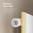 EMKE - EMKE Radiateur Chauffage Central 180 x 53 cm 979 W Connexion Centrale 50 mm – Radiateur Eau Chaude Mural en Acier Blanc - vignette