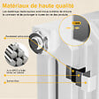 EMKE - EMKE Radiateur eau chaude horizontal en acier H.60 × L.59,4 cm 969 W Le design Chauffage central blanc - vignette