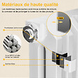 EMKE - EMKE Radiateur eau chaude horizontal en acier H.60 × L.84 cm 1383 W Le design Chauffage central blanc - vignette