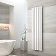 EMKE - EMKE Radiateur Chauffage Central 160 x 46 cm 751W Connexion Centrale 50 mm – Radiateur Eau Chaude Mural en Acier Blanc - vignette