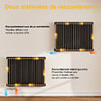 EMKE - EMKE Radiateur eau chaude horizontal en acier H.60 × L.84 cm 1383 W Le design Chauffage central anthracite - vignette