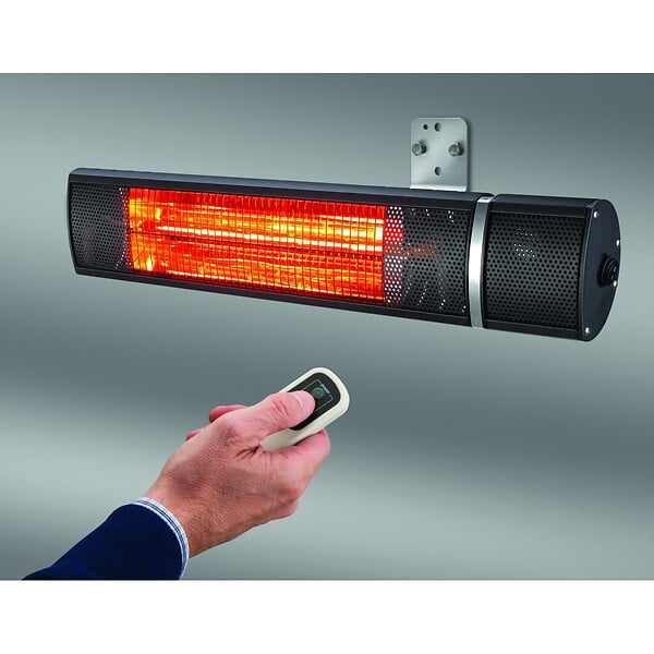 KEMPER - Chauffage Électrique Infrarouge 2000W + Télécommande - Chauffage Mural Protection IP65 Intérieur Extérieur Kemper - large
