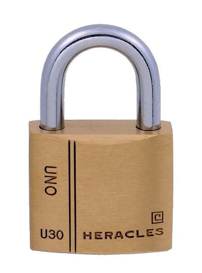 HERACLES - Cadenas laiton UNO 30mm sous blister - HERACLES - I-CAD30-BS - large