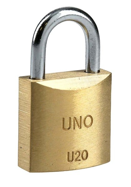 HERACLES - Cadenas laiton UNO 20mm sous blister - HERACLES - I-CAD20-BS - large