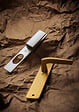 HERACLES - Ensemble sur plaque HIONNA type bec de cane champagne - HERACLES - B-HIONNA-02 - vignette