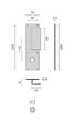 HERACLES - Poignée palière aluminium type Bastille 70x250mm argent trou de 24 - HERACLES - I-231103TR24 - vignette