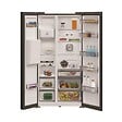 WHIRLPOOL - réfrigérateur américain 91cm 578l noir - WHG26574WXK5E - vignette
