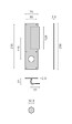 HERACLES - Poignée palière aluminium type Bastille 70x250mm argent trou de 32 - HERACLES - I-231103TR32 - vignette