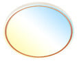 BRILONER - INA Plafonnier  LED CCT Ø49cm gris clair/mokka 5200 lm - vignette