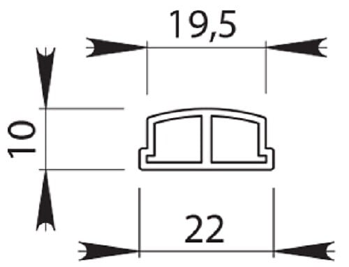 DUVAL - Coude articulé pour main courante ronde diamètre 40 en aluminium argent - DUVAL - 61-0102-5401 - large
