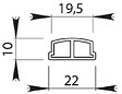 DUVAL - Coude articulé pour main courante ronde diamètre 40 en aluminium argent - DUVAL - 61-0102-5401 - vignette