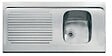 FRANKE - Evier inox à poser SPX 2 cuves avec égouttoir 1400x600cm MAN 721-1400 - FRANKE - 901420 - vignette