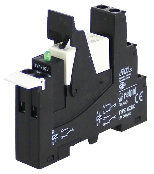 CABUR - Module relais 12VAC 2RT 5A - CABUR - XCM2A012 - large
