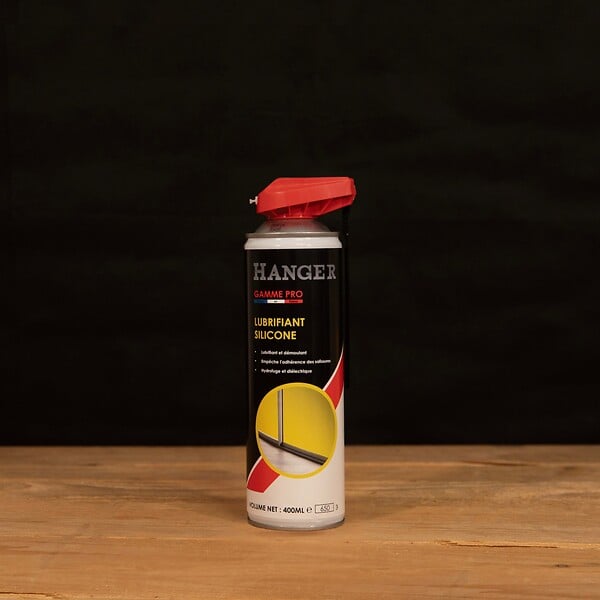 HANGER - Lubrifiant silicone 400ml avec cobra rouge HANGER 700304 - large