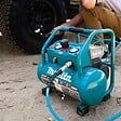 MAKITA - Compresseur Makita 40V Max XGT (sans batterie ni chargeur) - MAKITA - AC001GZ - vignette