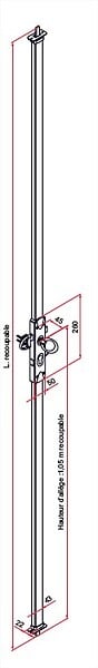 TIRARD - Kit serrure MULTIREVERSO - TIRARD - WG592010 - large