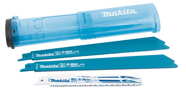 MAKITA - Pack de 6 lames métal pour scie récipro MAKITA B-44448 - large