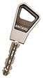 BRICARD - Cylindre monobloc SUPER-SURETE double entrée sans bille 39,5x39,5mm - BRICARD - 811000 - vignette