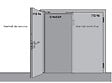 DORMA - KIT BANDEAU G96GSR SUP 700MM - vignette