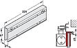 GEZE - Support pour porte en verre série TS 2000 finition argent - GEZE - 055 773 - vignette