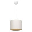 ENTREPOT BRICO - Suspension luminaire Plafonnier PΕ27 blanc crème D22x60cm - vignette