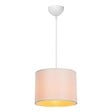 ENTREPOT BRICO - Suspension luminaire Plafonnier PΕ27 blanc crème D22x60cm - vignette