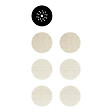 BOSCH - Lot de 6 disques abrasifs BOSCH EXPERT M480 2608901667 - Ø225mm - G80 à G180 - vignette