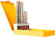 DEWALT - Coffret de 7 forêts SDS-Plus DEWALT DT8976-QZ Carbure ELITE Ø 5, 6(x2), 8(x2), 10, 12mm - vignette