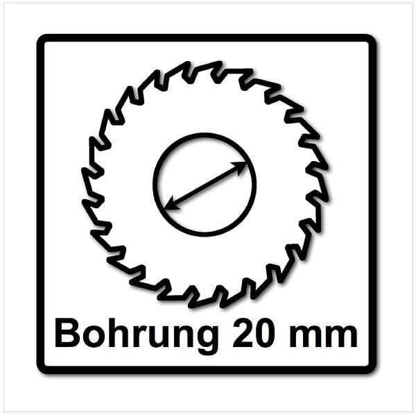 FESTOOL - Lame de scie circulaire Ø160 FESTOOL 496308 Stratifié/HPL HW 160x2,2x20 TF48 - large