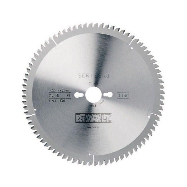 DEWALT - Lame de scie circulaire stationnaire  DEWALT 80 dents Extreme Workshop - large