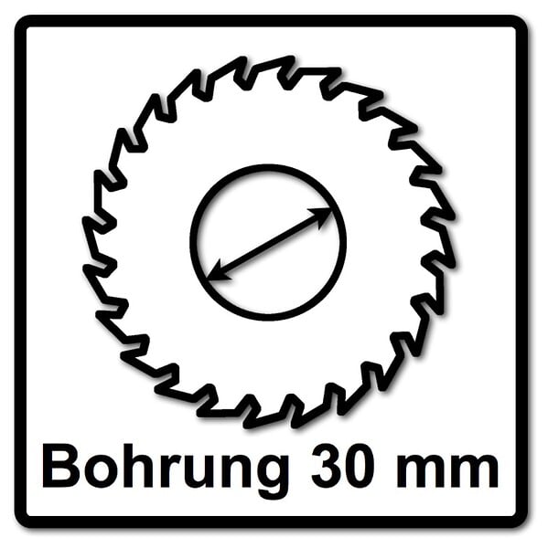 MAKITA - Lame de scie circulaire MAKITA B-33495, Makblade+ T.C.T, 260 x 30 mm, 48 dents, pour bois - large
