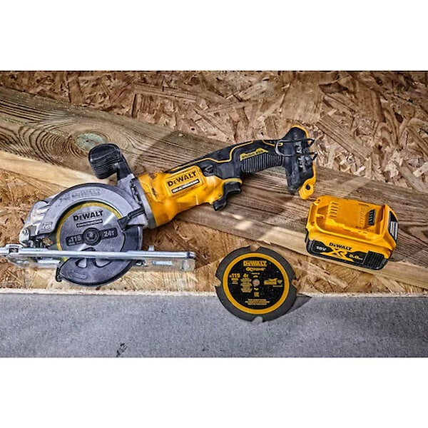 DEWALT - Lame de scie circulaire sans fil DEWALT DT20420-QZ Carbure Construction Ø115x9,5mm, 24 dents - large