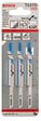 BOSCH - Lot de 5 lames de scie sauteuse T 227 D BOSCH 2608631030 Special for Alu - vignette