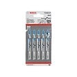 BOSCH - Lot de 5 lames de scie sauteuse T 118 AF BOSCH 2608634505 pour métal - vignette