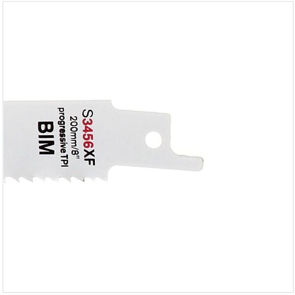 BOSCH - Lot de 5 lames de scie sabre S 3456 XF BOSCH 2608654406 pour bois et métal - large