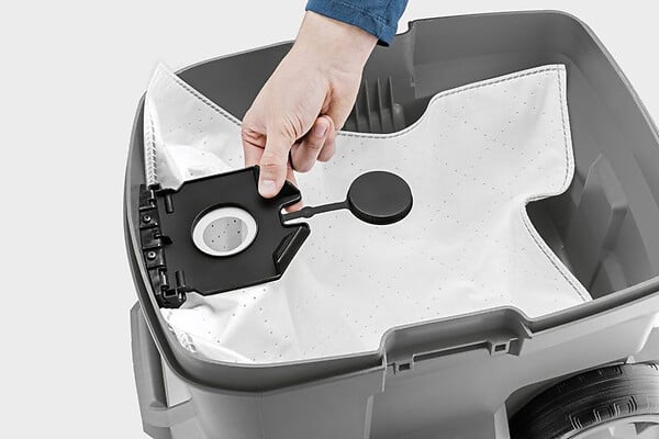KARCHER PRO - Sacs filtrants KARCHER en non-tissé 5 pièces 40-50L - 2.889-155.0 - pour NT40/1 NT50/1 - large