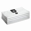 KARCHER PRO - Sacs filtrants KARCHER en non-tissé 5 pièces 40-50L - 2.889-155.0 - pour NT40/1 NT50/1 - vignette
