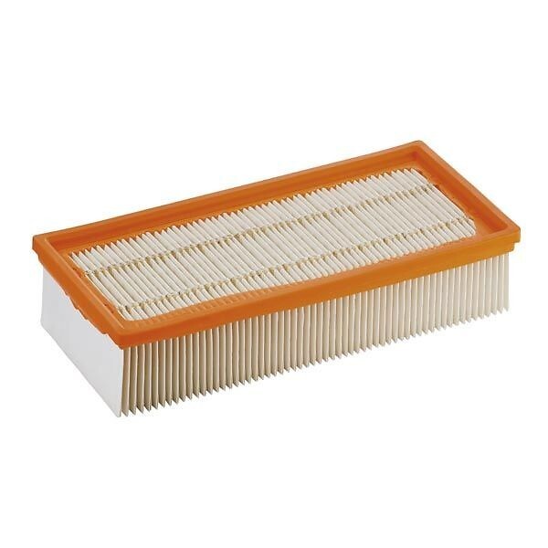 KARCHER PRO - Filtre plissé plat papier KARCHER PRO 6.904-283.0 - Classe poussière M - large