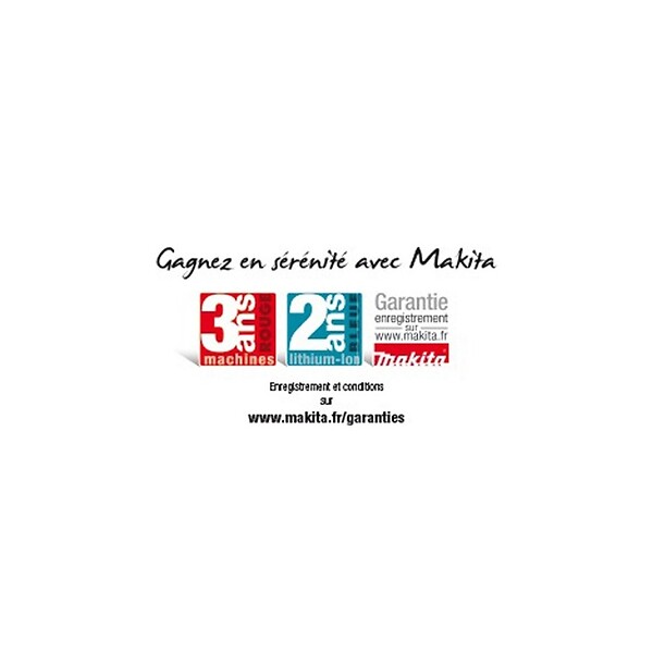 MAKITA - Perfo-burineur SDS+ 2x3Ah 18V LXT ® MAKITA DHR202RFJ en MAKPAC - large