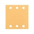 BOSCH - 10 feuilles abrasives BOSCH C470 pour ponceuse vibrante 115 x 107 mm Best for Wood and Paint 6 trous - vignette