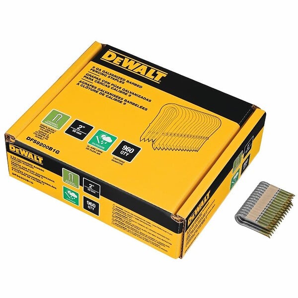 DEWALT - Boîte de 960 Agrafes pour clôture DEWALT - large